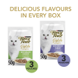 Fancy Feast Petite Delights Chicken Turkey Variety Pack Adult Wet Cat Food 50g x 6 Cheap