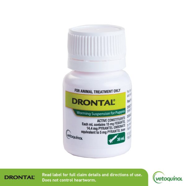 Drontal Worming Suspension Puppies 30ml Fashion