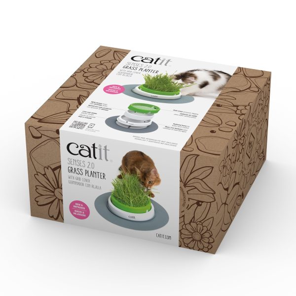 Catit 2.0 Senses Cat Grass Planter Hot on Sale