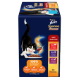 Felix Sensations Sauces Meat Selection Adult Wet Cat Food 85g x 12 Fashion