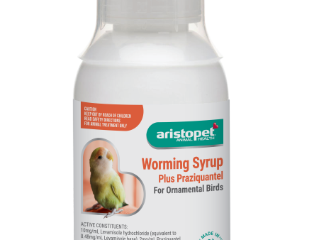 Aristopet Bird Wormer Plus Syrup 125ml For Discount