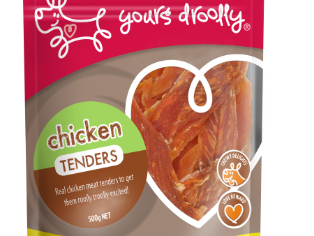 Yours Droolly Chicken Tenders Dog Treats 500g Online now