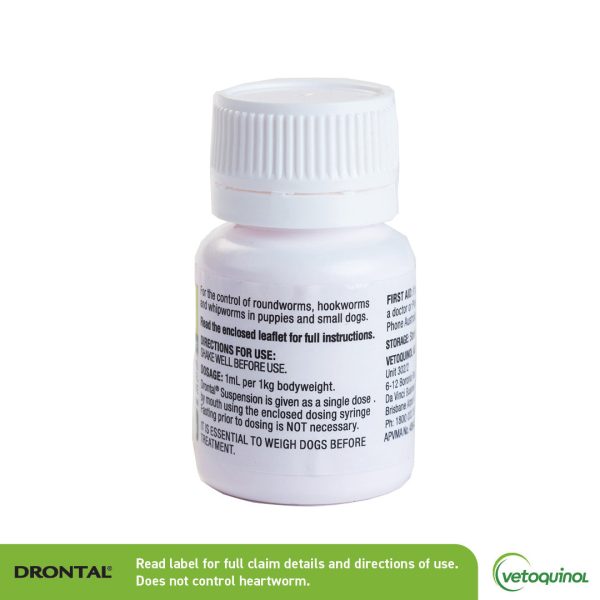 Drontal Worming Suspension Puppies 30ml Fashion