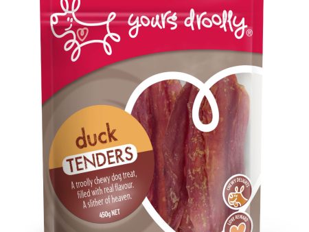 Yours Droolly Duck Tenders Dog Treats 450g Hot on Sale