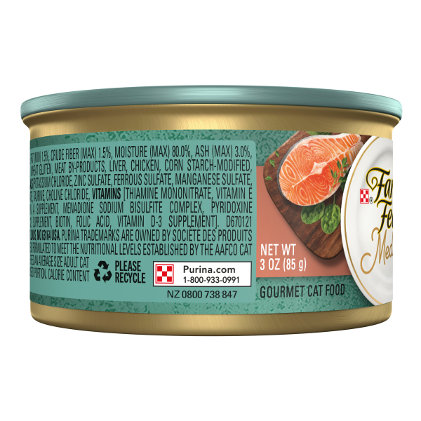 Fancy Feast Medleys Wild Salmon Florentine With Garden Greens Adult Wet Cat Food 85g x 24 Hot on Sale