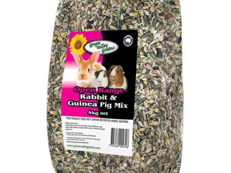 Green Valley Grains Rabbit And Guinea Pig Mix 4kg Cheap