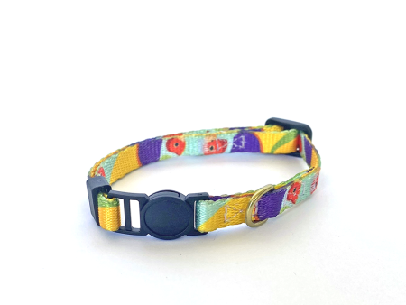 Anipal Gigi the Gouldian Finch Recycled Cat Collar Supply