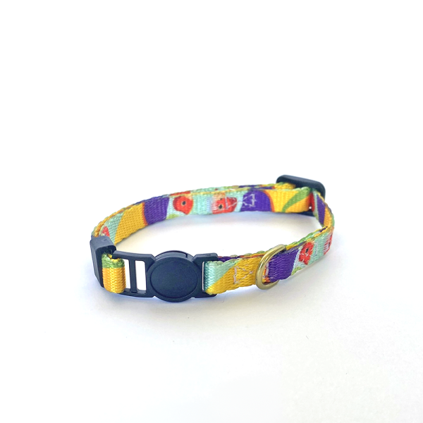 Anipal Gigi the Gouldian Finch Recycled Cat Collar Supply