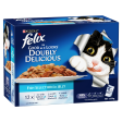 Felix Double Delicious Fish Selection in Jelly Adult Wet Cat Food 85g x 12 Online Hot Sale