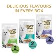 Fancy Feast Petite Delights Chicken Turkey Tuna Variety Pack Adult Wet Cat Food 50g x 6 Fashion