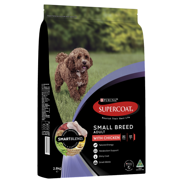 Supercoat Chicken Small Breed Adult Dry Dog Food 2.8kg Online Sale