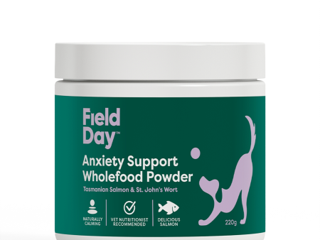 Field Day Dog Anxiety Support Wholefood Powder 220g Discount