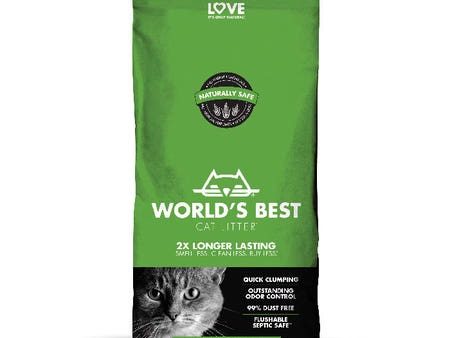 Worlds Best Original Unscented Clumping Cat Litter 12.7kg Hot on Sale