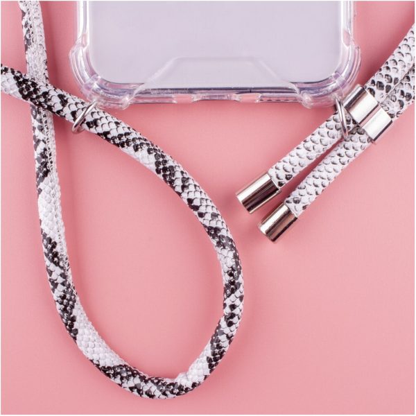 Lookabe Necklace Snake Edition iPhone Xr silver snake loo019 Discount