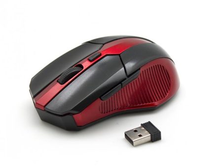 Sbox WM-9017BR Wireless Optical Mouse black red Online now