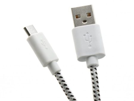 Sbox USB-1031W USB->Micro USB 1M white Hot on Sale