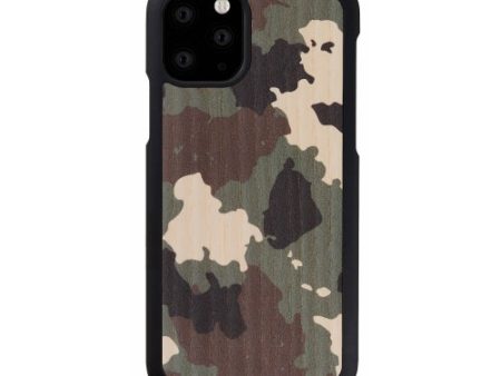 MAN&WOOD SmartPhone case iPhone 11 Pro camouflage black Online