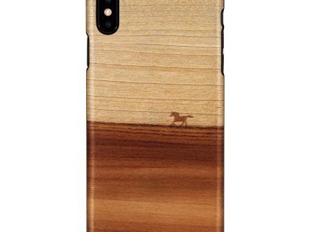 MAN&WOOD SmartPhone case iPhone XS Max mustang black For Cheap