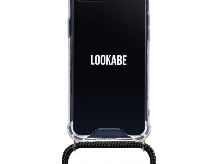 Lookabe Necklace iPhone 7 8+ gold black loo002 Fashion