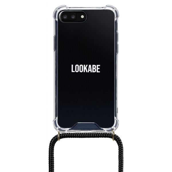 Lookabe Necklace iPhone 7 8+ gold black loo002 Fashion