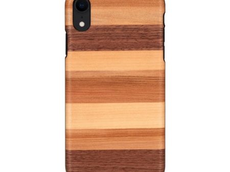 MAN&WOOD SmartPhone case iPhone XR sabbia black Supply