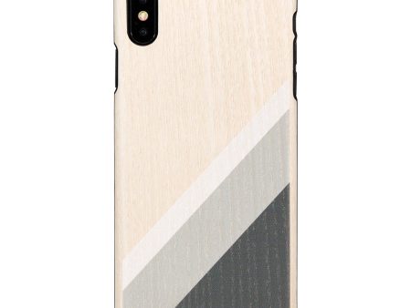 MAN&WOOD SmartPhone case iPhone XS Max gray suit black Sale