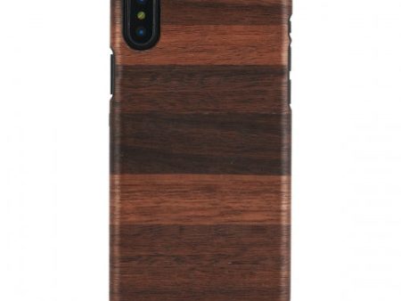 MAN&WOOD SmartPhone case iPhone X XS fango black Online now