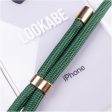 Lookabe Necklace iPhone 7 8+ gold green loo012 Online