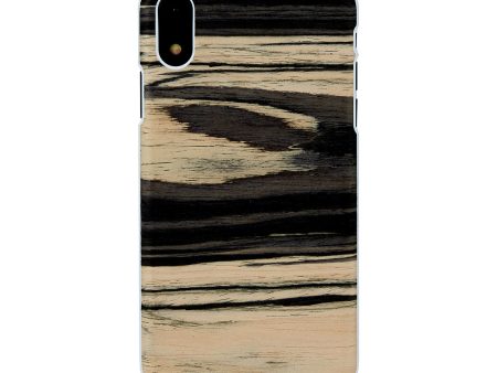 MAN&WOOD SmartPhone case iPhone XR white ebony white Online