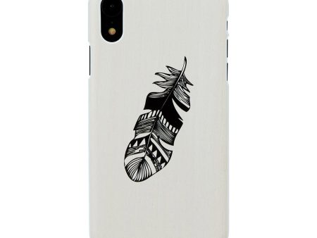 MAN&WOOD SmartPhone case iPhone XR indian white For Cheap