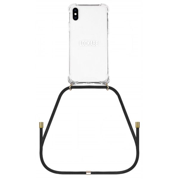 Lookabe Necklace iPhone X Xs gold black loo003 Sale