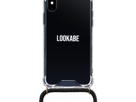 Lookabe Necklace iPhone X Xs gold black loo003 Sale