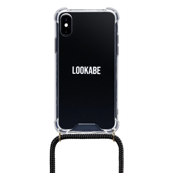 Lookabe Necklace iPhone X Xs gold black loo003 Sale