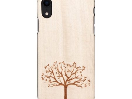 MAN&WOOD SmartPhone case iPhone XR apple tree black Online now