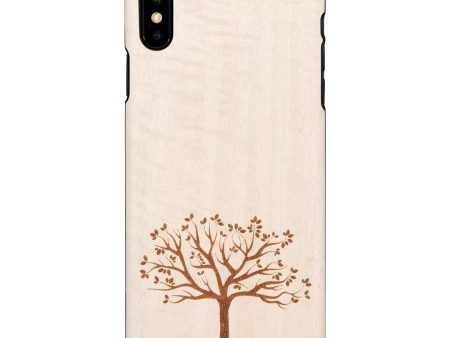 MAN&WOOD SmartPhone case iPhone XS Max apple tree black Online now