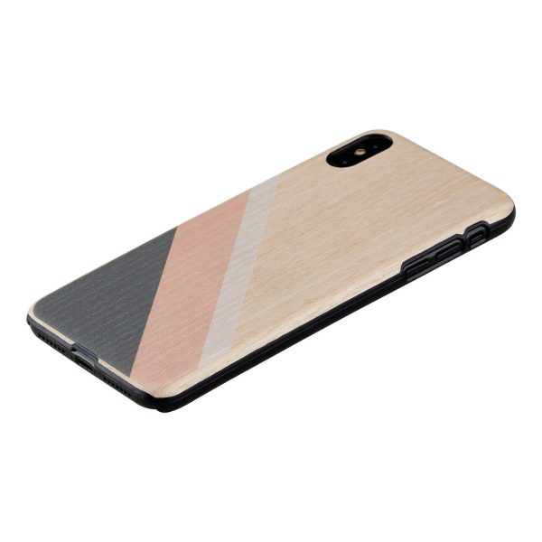 MAN&WOOD SmartPhone case iPhone XS Max pink suit black Hot on Sale