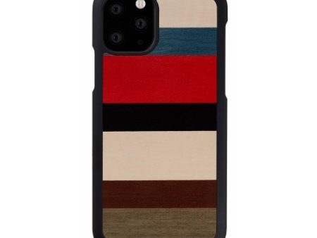 MAN&WOOD SmartPhone case iPhone 11 Pro corallina black For Sale