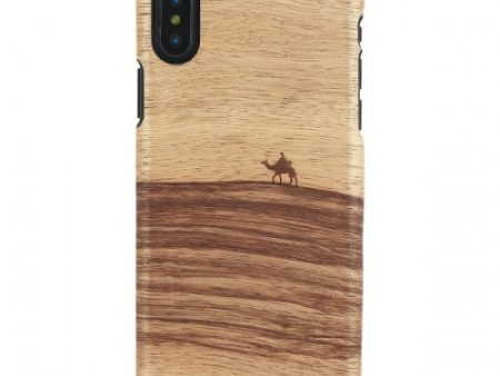 MAN&WOOD SmartPhone case iPhone X XS terra black Cheap