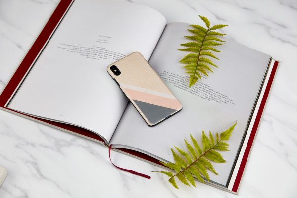 MAN&WOOD SmartPhone case iPhone XS Max pink suit black Hot on Sale