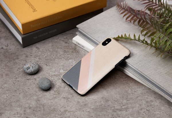 MAN&WOOD SmartPhone case iPhone XS Max pink suit black Hot on Sale