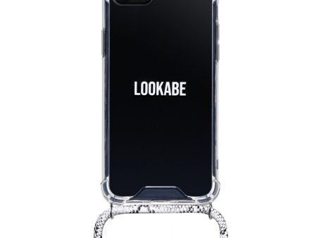 Lookabe Necklace Snake Edition iPhone X Xs silver snake loo018 Supply