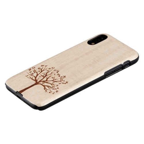 MAN&WOOD SmartPhone case iPhone XR apple tree black Online now