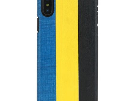 MAN&WOOD SmartPhone case iPhone X XS dandy blue black For Cheap