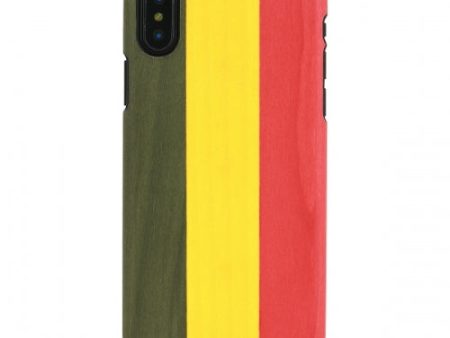 MAN&WOOD SmartPhone case iPhone X XS reggae black Online now