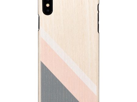 MAN&WOOD SmartPhone case iPhone XS Max pink suit black Hot on Sale