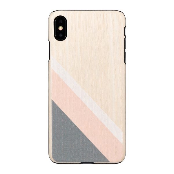 MAN&WOOD SmartPhone case iPhone XS Max pink suit black Hot on Sale