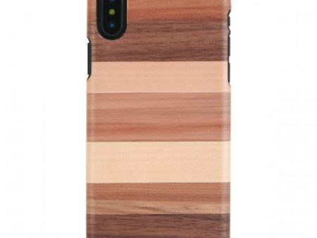 MAN&WOOD SmartPhone case iPhone X XS sabbia black Online now