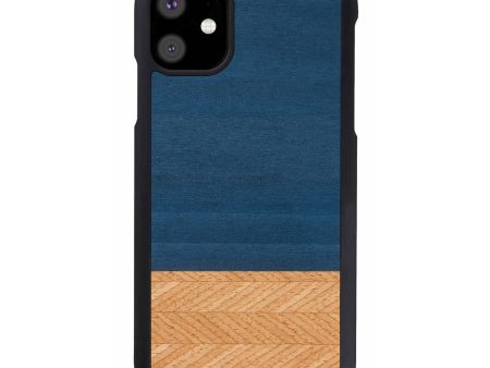 MAN&WOOD SmartPhone case iPhone 11 denim black Hot on Sale