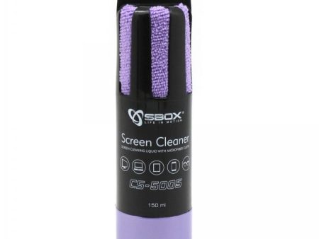 Sbox CS-5005U Screen Cleaner 150ml  Purple For Discount