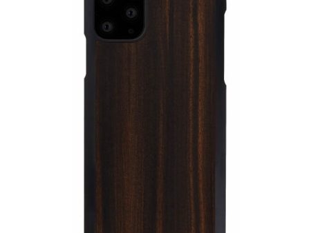 MAN&WOOD SmartPhone case iPhone 11 Pro Max ebony black For Sale